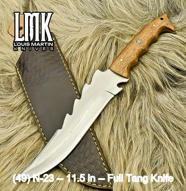 Wholesale full tang knives hand-forged by Louis Martin