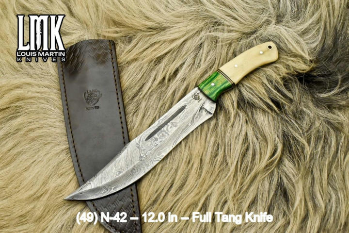 Wholesale full tang knives hand-forged by Louis Martin