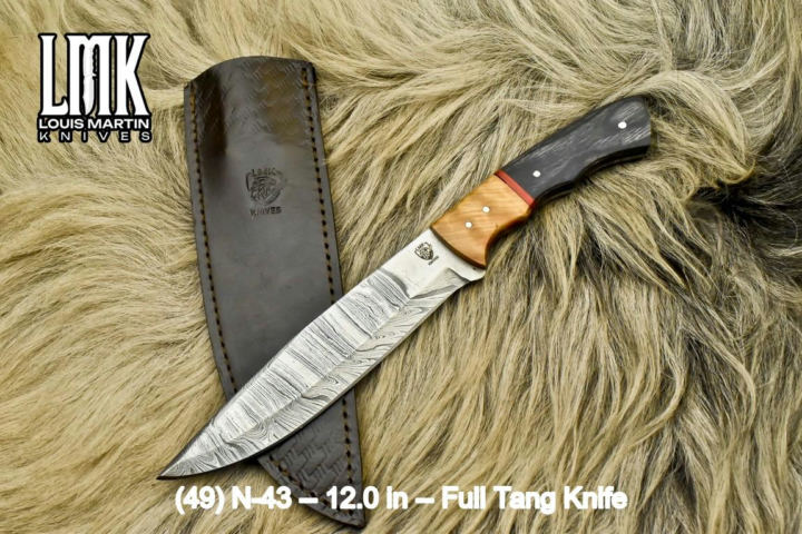 Wholesale full tang knives hand-forged by Louis Martin