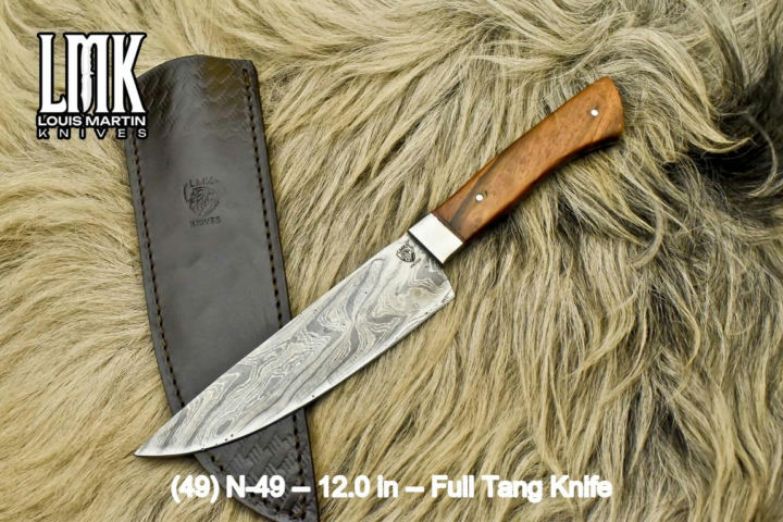 Wholesale full tang knives hand-forged by Louis Martin