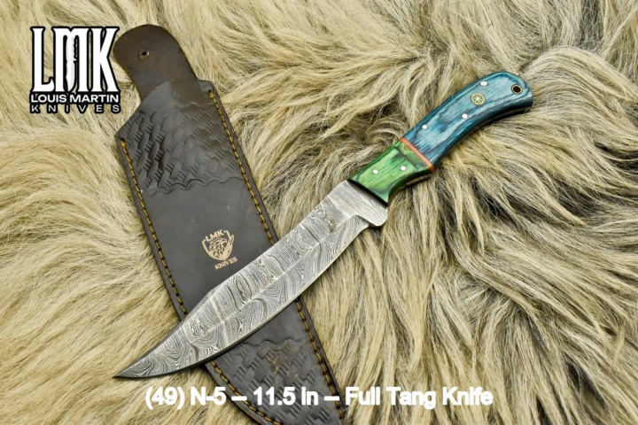 Wholesale full tang knives hand-forged by Louis Martin