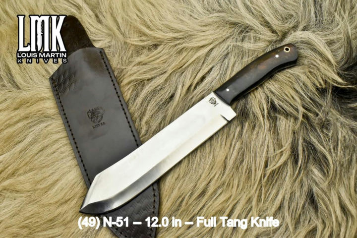 Wholesale full tang knives hand-forged by Louis Martin