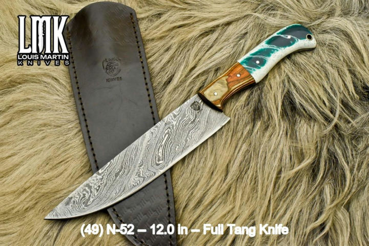 Wholesale full tang knives hand-forged by Louis Martin