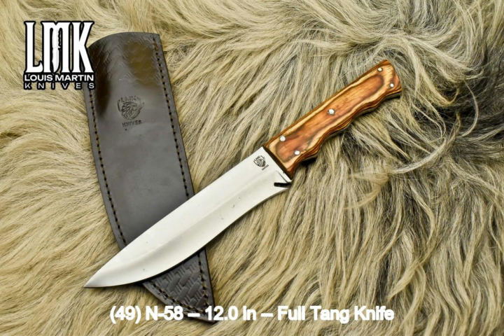 Wholesale full tang knives hand-forged by Louis Martin