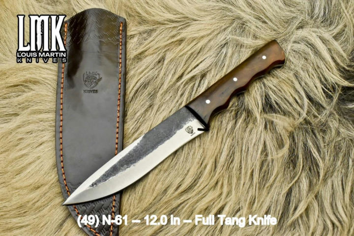 Wholesale full tang knives hand-forged by Louis Martin