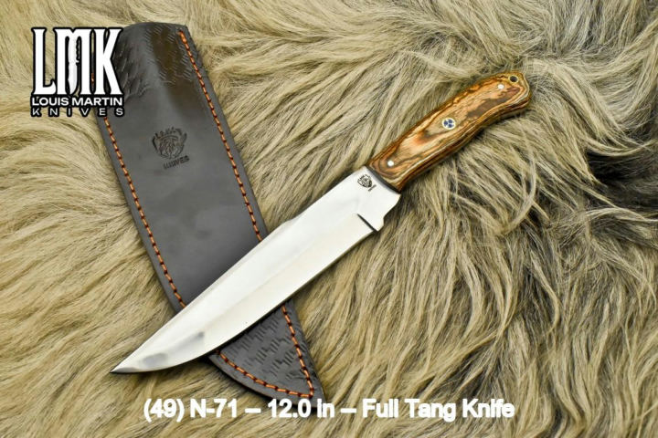 Wholesale full tang knives hand-forged by Louis Martin