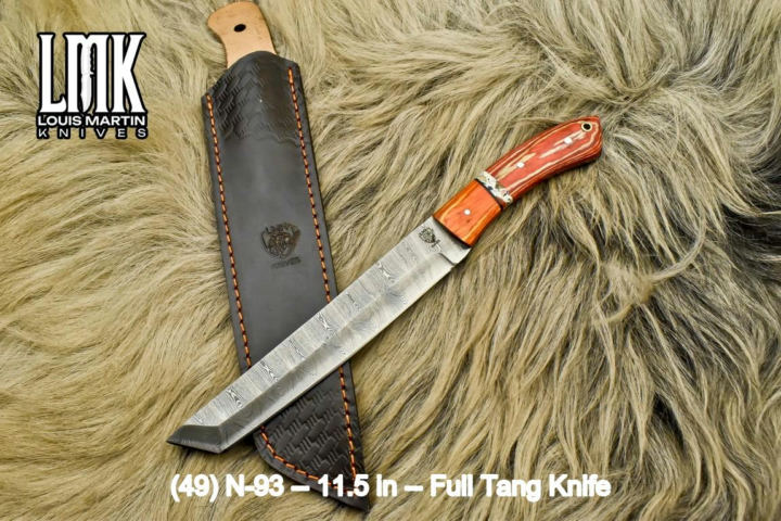 Wholesale full tang knives hand-forged by Louis Martin