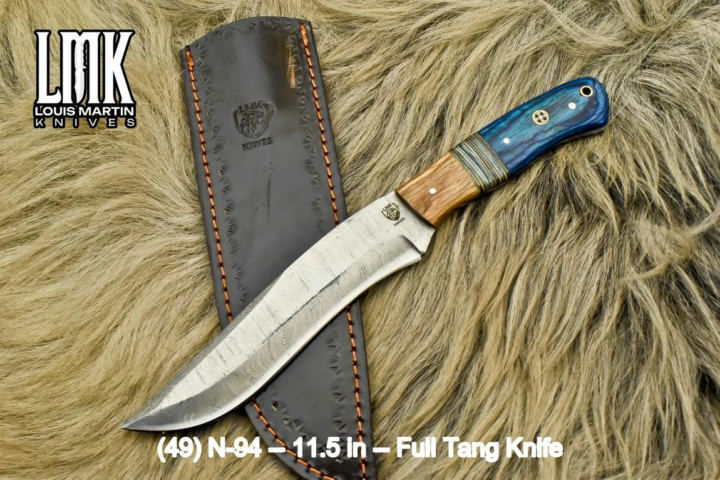 Wholesale full tang knives hand-forged by Louis Martin