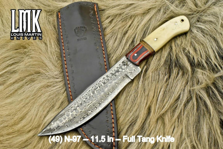 Wholesale full tang knives hand-forged by Louis Martin