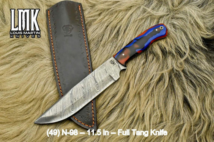 Wholesale full tang knives hand-forged by Louis Martin