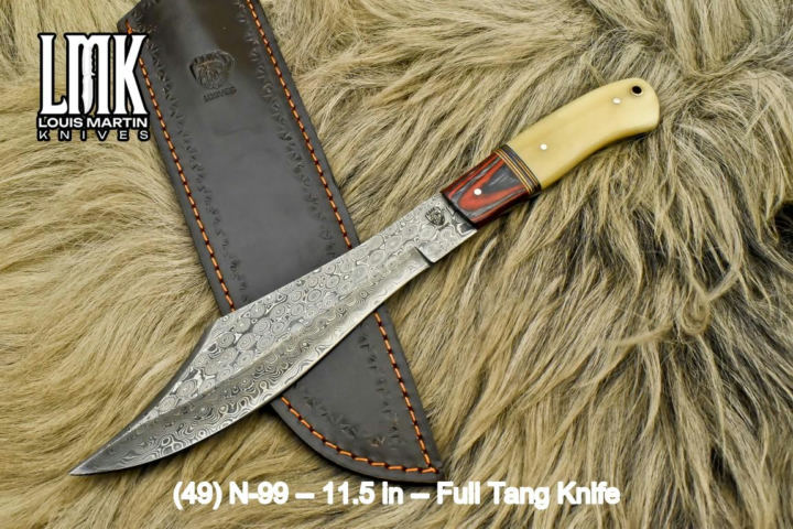 Wholesale full tang knives hand-forged by Louis Martin