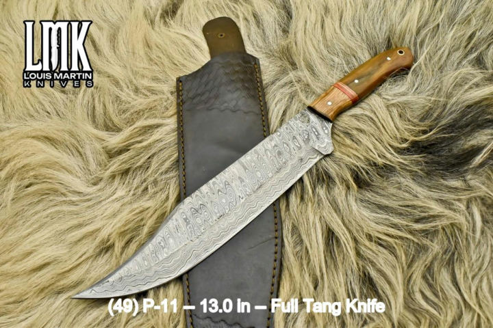 Wholesale full tang knives hand-forged by Louis Martin