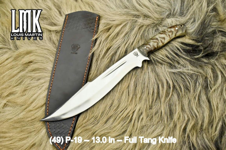 Wholesale full tang knives hand-forged by Louis Martin
