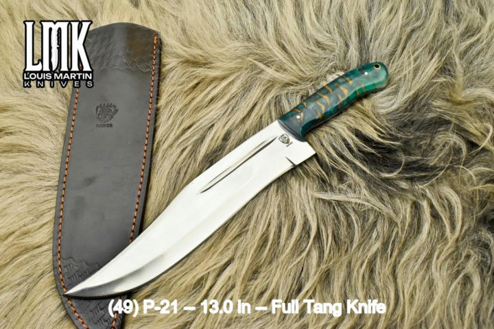 Wholesale full tang knives hand-forged by Louis Martin