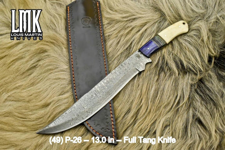 Wholesale full tang knives hand-forged by Louis Martin