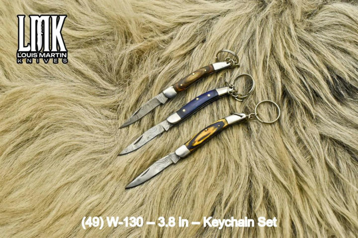 Wholesale keychain sets hand-forged by Louis Martin