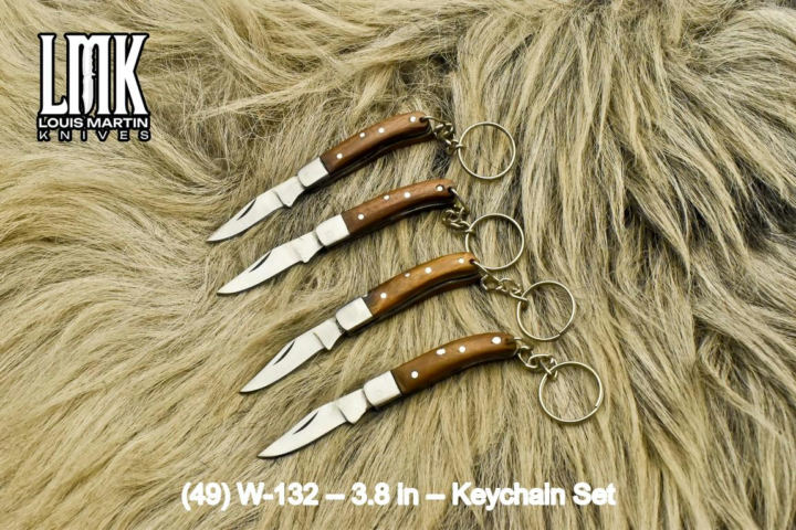 Wholesale keychain sets hand-forged by Louis Martin