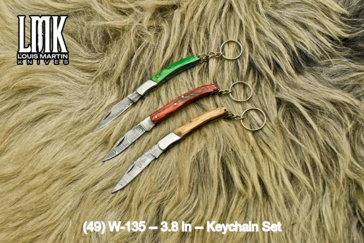 Wholesale keychain sets hand-forged by Louis Martin
