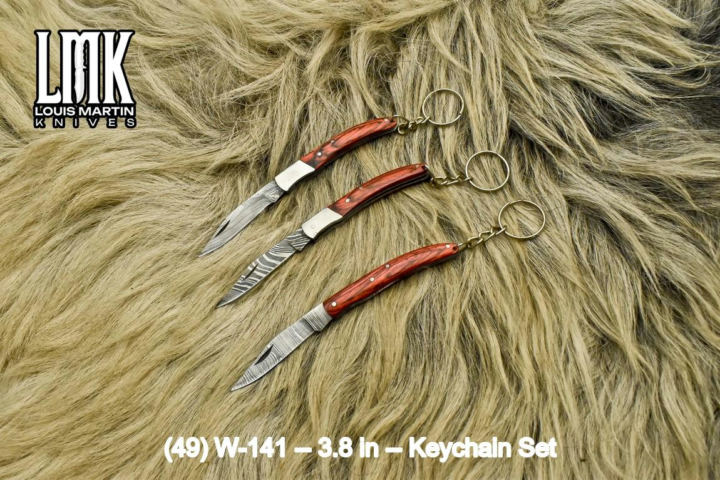 Wholesale keychain sets hand-forged by Louis Martin