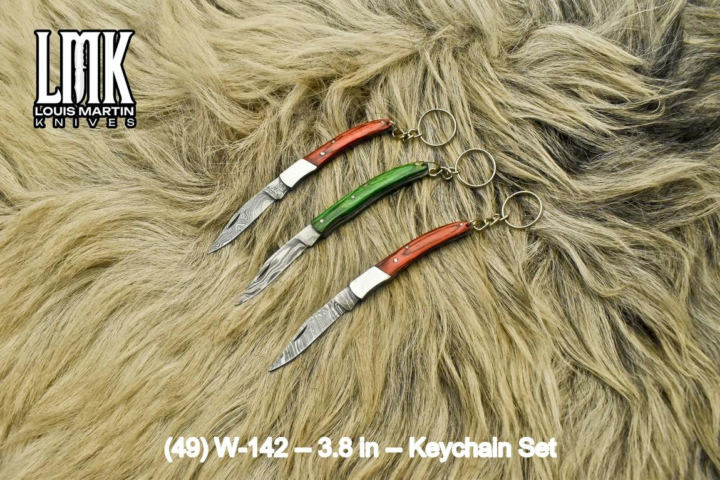Wholesale keychain sets hand-forged by Louis Martin