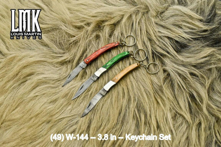 Wholesale keychain sets hand-forged by Louis Martin