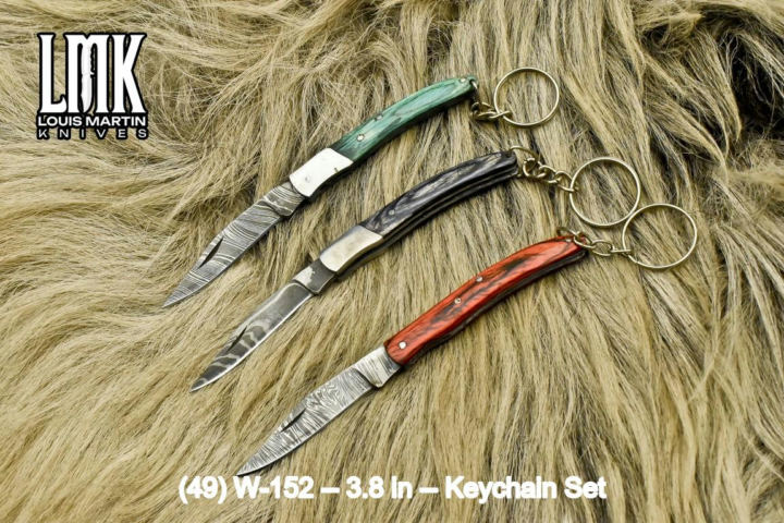 Wholesale keychain sets hand-forged by Louis Martin