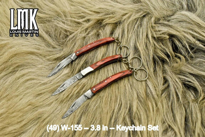 Wholesale keychain sets hand-forged by Louis Martin