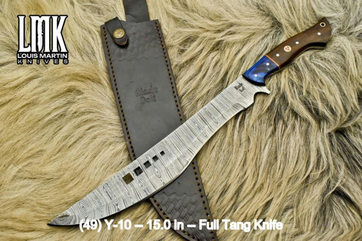 Wholesale full tang knives hand-forged by Louis Martin